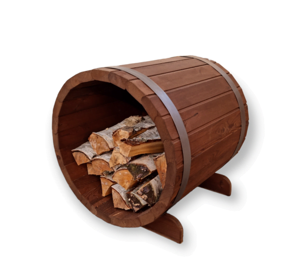 Round Firewood holder 1