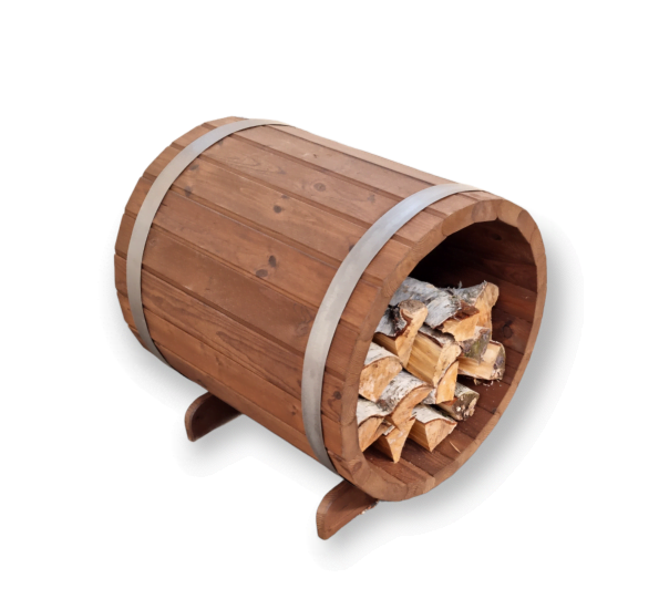 Round Firewood holder 2