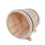 Round Firewood holder 1